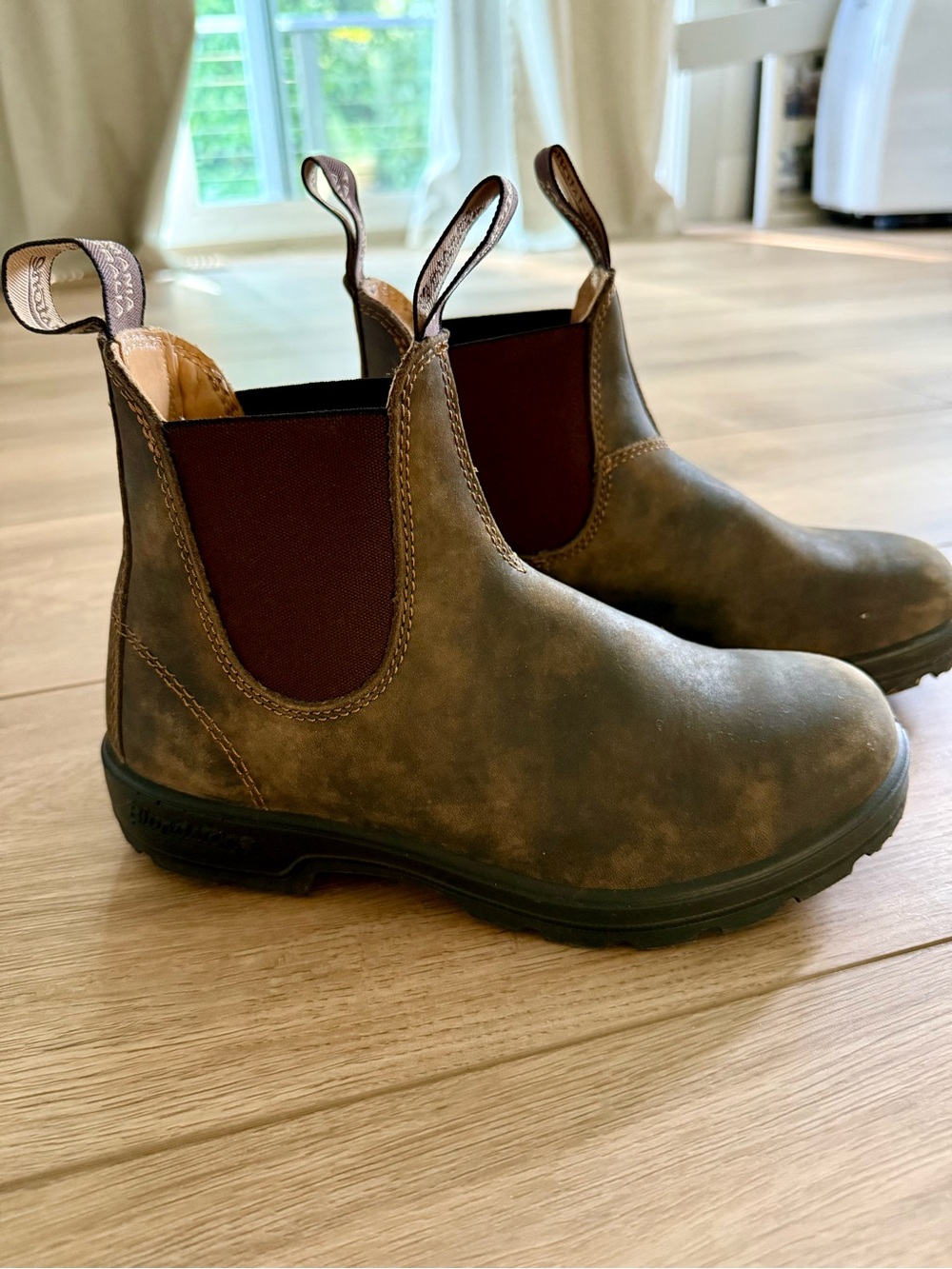 Blundstone Rustic Brown Chelsea Boots Women 6. UK 3.5